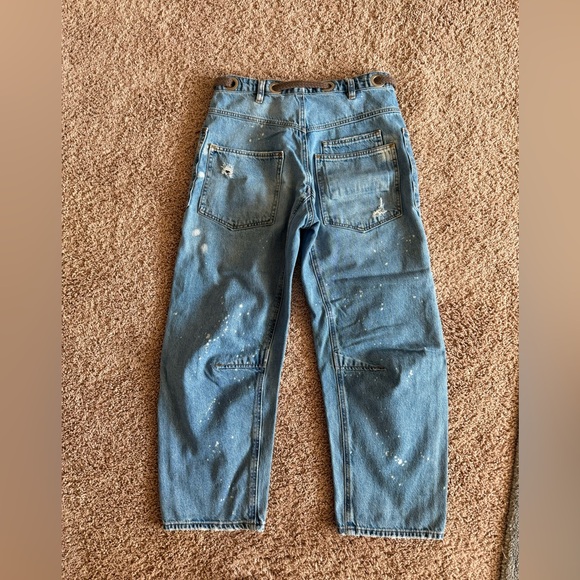 We The Free Moxie Pull-On Barrell Jeans. Size 25. - Picture 2 of 6